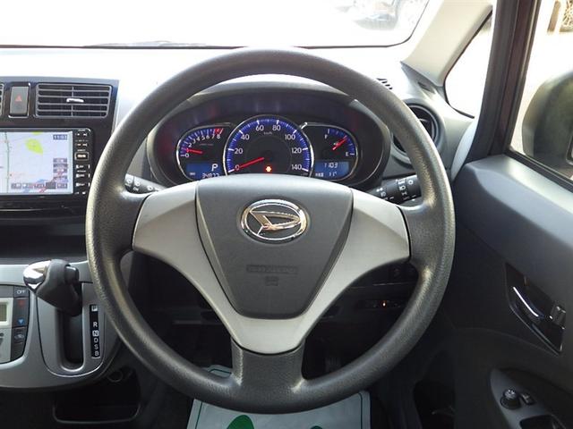 ムーヴ カスタム X SA 助手席エアバッグ Bモニ インテリジェントキー TVナビ LEDライト フルフラットシート パワーウインドウ ベンチシート キーレス 運転席エアバック ESC パワーステアリング ABS 点検記録簿(9枚目)