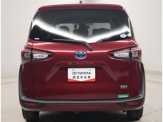 シエンタ ハイブリッドＧ　クエロ　キーフリーシステム　地デジ　盗難防止システム　スマートエントリー　バックガイドモニター　オートクルーズ　ＬＥＤヘッドライト　ＶＳＣ　オートエアコン　助手席エアバッグ　整備記録簿　ＥＴＣ　ＤＶＤ再生可（2枚目）