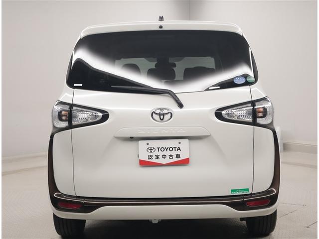 シエンタ Ｇ　両側パワ－スライドドア　点検記録簿　スマートキー＆プッシュスタート　アイドリングストップ車　ＤＶＤ再生可　ウォークスルー　横滑り防止システム　ＷエアＢ　メモリーナビゲーション　盗難防止システム　ＡＢＳ（2枚目）