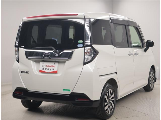 タンク カスタムＧ　Ｓ　衝突回避支援ブレーキ機能　エコアイドル　横滑防止装置　キーフリー　ＬＥＤライト　両側電動スライドドア　ドライブレコーダー　地デジ　ＤＶＤ　アルミ　スマートキー＆プッシュスタート　クルーズコントロール（3枚目）