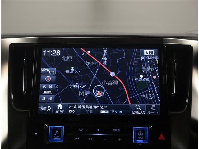 アルファード ２．５Ｇ　サンル－フ　メモリーナビゲーション　スマキー　ＬＥＤヘッド　クルコン　ＡＣ１００Ｖ電源　定期点検記録簿　パワ－シ－ト　ナビ＆ＴＶ　ＥＴＣ　横滑り防止機能　ＡＢＳ　ＤＶＤ　キーレス　アルミホイール（10枚目）