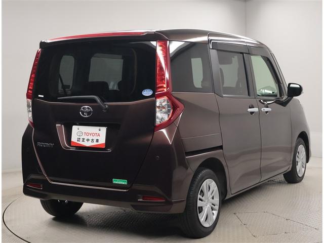 ルーミー G-T フルフラットシート Bモニター 盗難防止システム アルミホイール メディアプレイヤー接続 スマートキー ワンセグTV ETC オートエアコン 横滑り防止機能 ウォークスルー ABS ナビTV PS(3枚目)