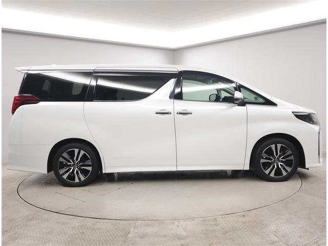 アルファード 2.5S Cパッケージ PWシート 両側PSドア ルーフ DVD再生可能 Wエアコン 地デジ ナビTV Bカメラ AC100V電源 記録簿有 ETC車載器 アルミホイール クルコン 横滑り防止 LEDヘッドライト ABS(4枚目)