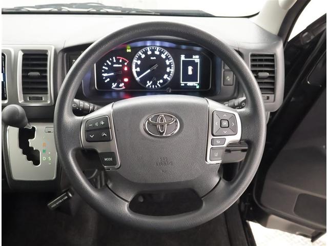 ハイエースバン ロングスーパーGL 運転席エアバッグ ESC 地デジ リアクーラー ナビ&TV エアコン AC100V パワーウィンドウ 盗難防止装置 キーレス メモリナビ インテリキー バックモニター LEDヘッドランプ 記録簿有(6枚目)