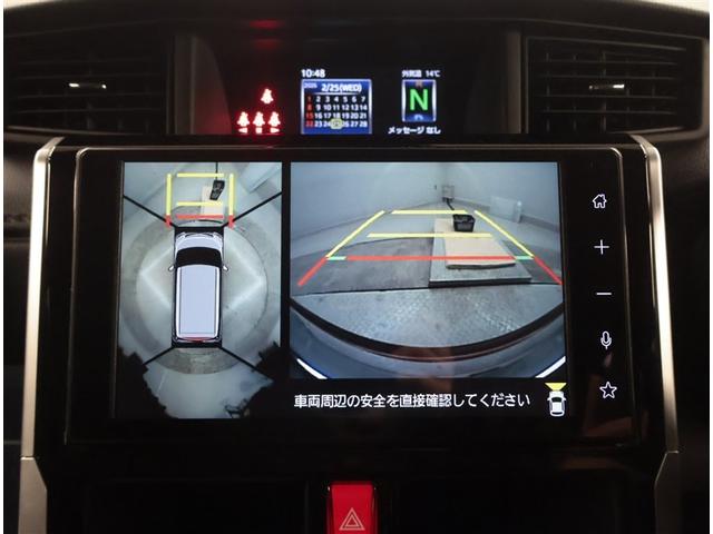 ルーミー カスタムG VSC 両側オートスライドドア 衝突軽減ブレーキシステム バックモニター アルミ フルフラット メディアプレイヤー接続 LEDライト 地デジフルセグTV 記録簿有 AAC TV キーフリー Aストップ(13枚目)