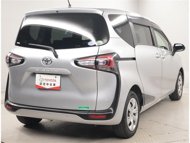 シエンタ ファンベースＧ　軽減ブレーキ　両側自動スライドドア　イモビライザー　横滑り防止　リヤカメラ　スマートキー＆プッシュスタート　アルミホイール　ＬＥＤヘッド　キーレスエントリー　ＥＴＣ付き　ウォークスルー　ＤＶＤ　ＡＢＳ（3枚目）