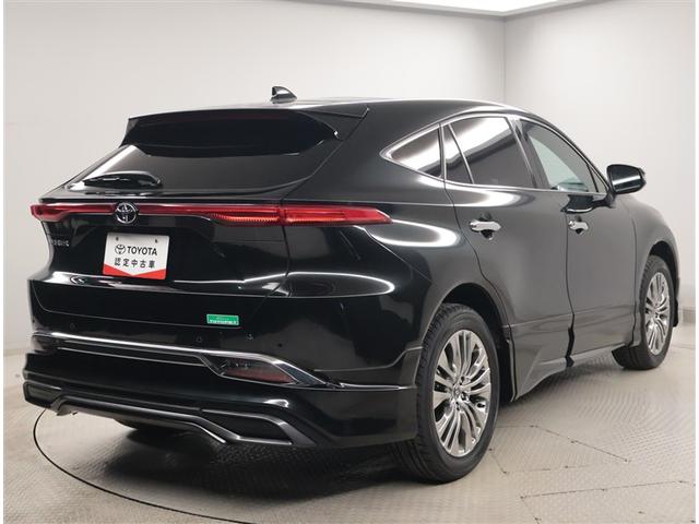 ハリアー Z レザーパッケージ イモビライザー スマートキ- エアロ パノラマガラスルーフ カーテンエアバック 本革 整備記録簿 横滑り防止機能 AUX リアカメラ フルセグテレビ LEDヘッドライト Pシート ドラレコ付 アルミ(3枚目)