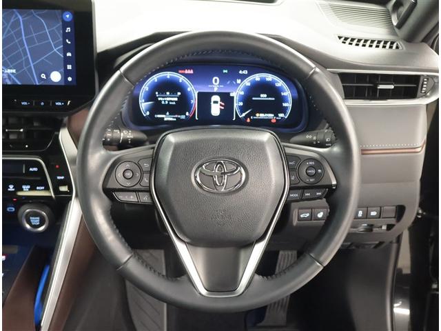 ハリアー Z レザーパッケージ イモビライザー スマートキ- エアロ パノラマガラスルーフ カーテンエアバック 本革 整備記録簿 横滑り防止機能 AUX リアカメラ フルセグテレビ LEDヘッドライト Pシート ドラレコ付 アルミ(6枚目)