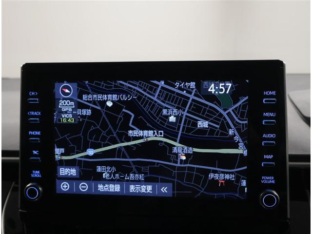 カローラツーリング ハイブリッド　Ｓ　ＴＳＳ　Ｂカメ　アルミ　横滑防止　整備記録簿　ＡＡＣ　イモビ　ＬＥＤライト　キーフリーシステム　ＥＴＣ装備　スマートキー　パワーウィンドウ　カーテンエアバック　メモリナビ　エアバッグ　ＡＢＳ　カーナビ（8枚目）