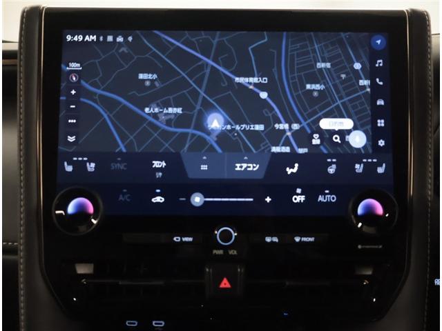 アルファード Ｚ　衝突軽減ブレーキシステム　アクティブクルーズコントロール　ダブルエアコン　アルミホイール　点検記録簿　オートエアコン　メモリナビ　ＥＴＣ車載器　ナビテレビ　盗難防止システム　パワステ　ＡＢＳ　スマキ（10枚目）