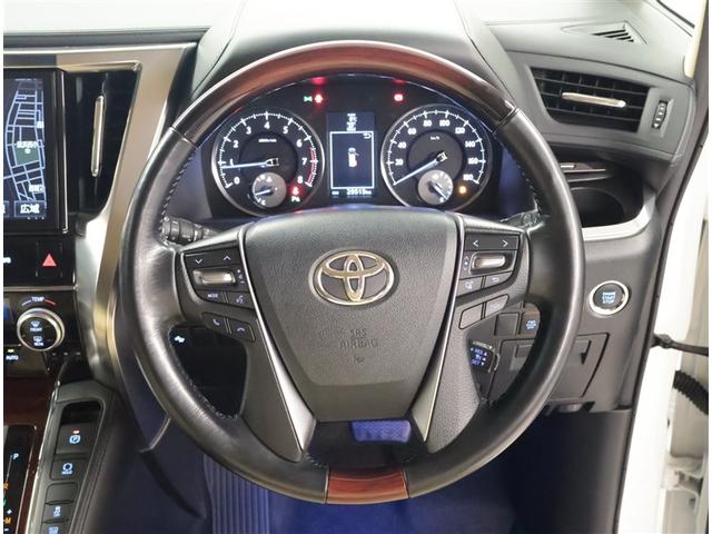 アルファード 2.5G 盗難防止 衝突軽減システム 横滑防止装置 電動シート LEDランプ インテリキー オートエアコン クルーズコントロール ナビTV フルフラット リアオートエアコン キーレス ETC AC100V電源(6枚目)