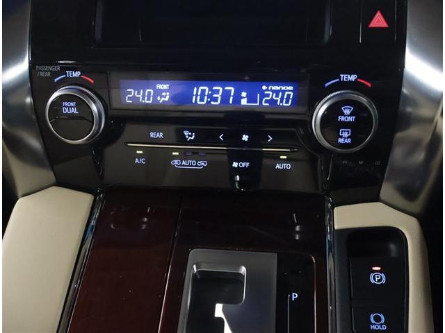 アルファード 3.5GF 記録簿 リアエアコン バックモニター 地デジ ナビ&TV オートエアコン LEDライト エアバッグ 3列シート アルミホイール クルーズコントロール ABS 本革シート AC100V 盗難防止装置(13枚目)