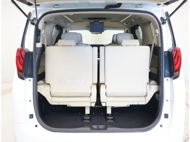 アルファード 3.5GF 記録簿 リアエアコン バックモニター 地デジ ナビ&TV オートエアコン LEDライト エアバッグ 3列シート アルミホイール クルーズコントロール ABS 本革シート AC100V 盗難防止装置(20枚目)