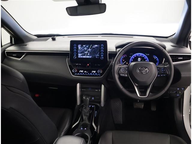 カローラクロス ハイブリッド　Ｚ　衝突回避ブレーキ　バックガイドモニター　ＬＥＤランプ　記録簿有　スマートキ－　メディアプレイヤー接続　アクティブクルーズコントロール　横滑防止装置　地デジＴＶ　電動パワーシート　メモリーナビゲーション（5枚目）