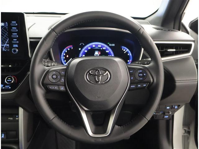 カローラクロス ハイブリッド　Ｚ　衝突回避ブレーキ　バックガイドモニター　ＬＥＤランプ　記録簿有　スマートキ－　メディアプレイヤー接続　アクティブクルーズコントロール　横滑防止装置　地デジＴＶ　電動パワーシート　メモリーナビゲーション（6枚目）