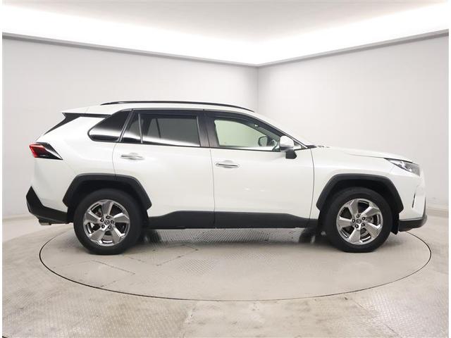 RAV4 G ナビ・TV Bカメラ 点検記録簿 パワーウインドウ カーテンエアバック 運転席パワーシート イモビライザー 地デジ キーレス ETC付 LEDヘッドライ クルコン オートエアコン 横滑り防止装置 AW(4枚目)