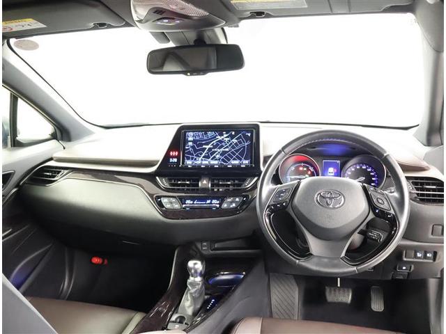 C-HR G LEDエディション 整備記録簿 プリクラッシュセーフティー 横滑り防止機能 Bカメ 地デジ LEDヘッドライト 盗難防止装置 AAC スマートキー DVD再生可 デュアルエアバッグ キーフリー ABS メモリナビ ETC(5枚目)