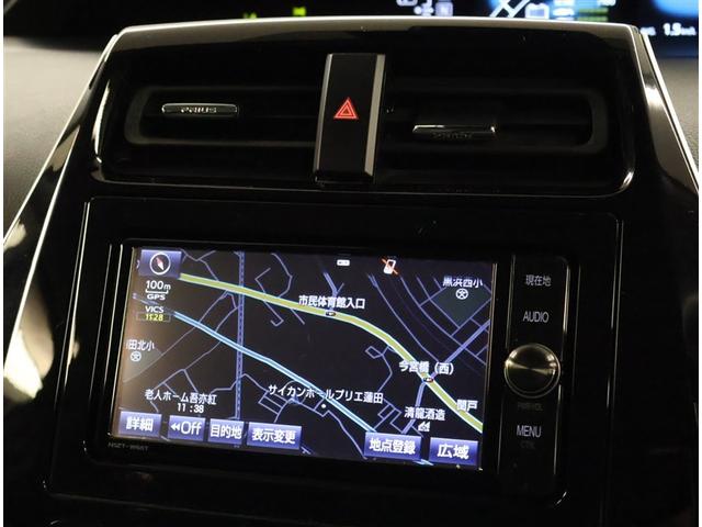 プリウス S DVD視聴可能 LEDヘット 地デジテレビ 盗難防止システム スマキー AC ナビ&TV 横滑り防止システム バックガイドモニター ETC車載器 アルミホイール 運転席パワーウィンドウ 整備点検記録簿(8枚目)