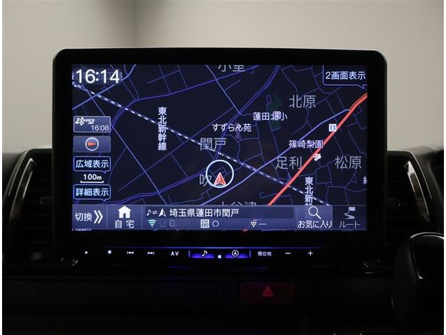 ハイエースバン スーパーGL ダークプライムII AC 助手席エアバック フルフラットシート 地デジ 盗難防止システム ドライブレコーダ 4WD車 ETC付き DVD LEDヘッドランプ エアB ナビ&TV メモリーナビ 横滑り防止 AC100(10枚目)