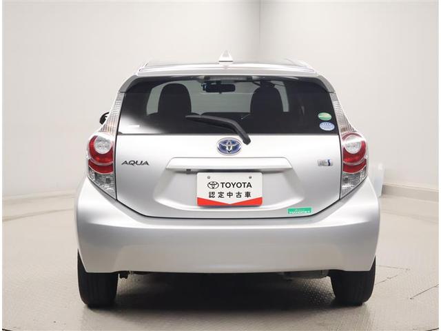 アクア S スマートキープッシュスタート キーレスエントリ LEDヘッドライト イモビ ナビ&TV オートエアコン デュアルエアバック ESC Bカメラ パワーウィンドウ AUX端子 SRS ワンセグTV ABS(2枚目)