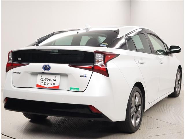 プリウス Ｓツーリングセレクション　エアバック　地デジ　Ｂモニ　定期点検記録簿　ＬＥＤヘッド　イモビ　オートクルーズ　横滑り防止　サイドエアバック　ドラレコ付き　ＤＶＤ再生可　ＥＴＣ　スマートキー　メモリ－ナビ　助手席エアバック　ＡＢＳ（3枚目）