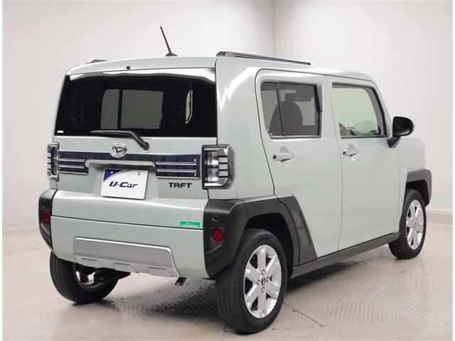 タフト Ｇターボ　クロムベンチャー　アイドリングストップ機能　アルミ　ナビＴＶ　キーフリー　バックモニター　サイドエアバッグ　ドラレコ　ＬＥＤヘッドライト　地デジ　ガラスルーフ　スマートキー　エアコン　オートクルーズコントロール　ＡＢＳ（3枚目）