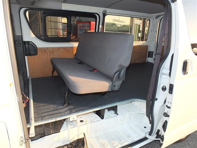ハイエースバン ロングDX ダブルエアコン 助手席エアバッグ LEDライト PW 運転席エアバッグ ナビテレビ 横滑り防止 整備点検記録簿 イモビ付 パワーステアリング エアコン ミュージックプレイヤー接続可 ABS キーレス(17枚目)