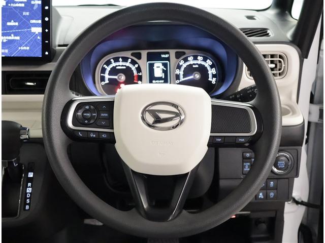 ムーヴキャンバス ストライプスG アイドルストップ ナビTV Bカメラ パワーウインドウ フルセグTV ETC セキュリティアラーム ドライブレコーダー フルフラット スマートキープッシュスタート キーフリーキー LEDライト PS(6枚目)