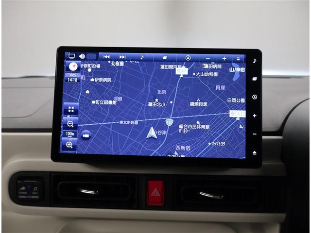 ムーヴキャンバス ストライプスG アイドルストップ ナビTV Bカメラ パワーウインドウ フルセグTV ETC セキュリティアラーム ドライブレコーダー フルフラット スマートキープッシュスタート キーフリーキー LEDライト PS(8枚目)