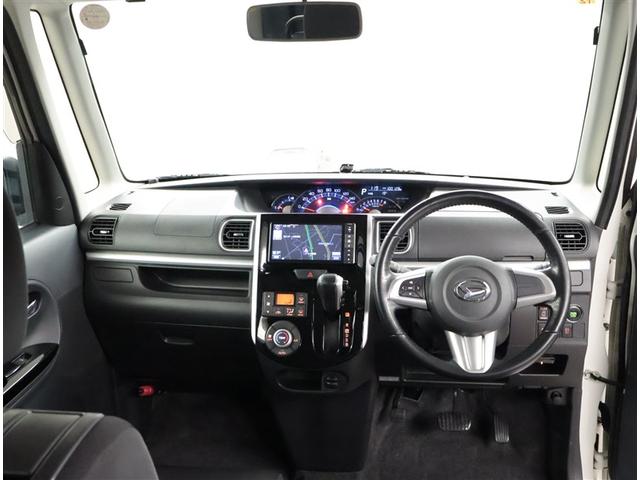 タント カスタムＲＳ　ＳＡ　サポカー　Ｒカメ　アイドリングＳ　スマートキ　横滑り防止装置付き　ＬＥＤへッドライト　サイドエアＢ　セキュリティアラーム　ＥＴＣ付き　ＴＶナビ　ＡＡＣ　ＡＷ　記録簿付き　キーフリーシステム　ＡＢＳ（5枚目）