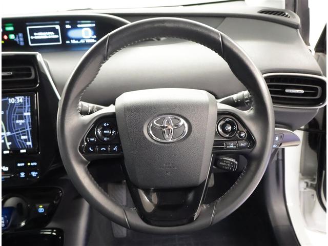 プリウス Ａプレミアム　電動パワーシート　黒革シート　エアロ　ＡＣ１００Ｖ　ＬＥＤライト　地デジフルセグ　Ｒカメラ　スマキー　クルコン　メモリナビ　ＡＣ　ＥＴＣ　整備記録簿　キーレスエントリー　イモビ　アルミホイール　ＡＢＳ（6枚目）