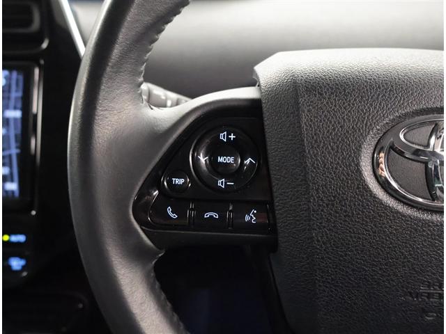 プリウス Ａプレミアム　電動パワーシート　黒革シート　エアロ　ＡＣ１００Ｖ　ＬＥＤライト　地デジフルセグ　Ｒカメラ　スマキー　クルコン　メモリナビ　ＡＣ　ＥＴＣ　整備記録簿　キーレスエントリー　イモビ　アルミホイール　ＡＢＳ（7枚目）