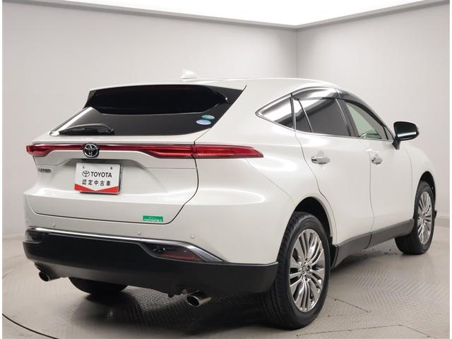 ハリアー Z 盗難防止 運転席パワーシート 地デジ 横滑防止装置 リアビューカメラ ヘッドライトLED アルミホイール 点検記録簿 Wエアバッグ キーレス ドラレコ付き スマートキ- サイドエアバッグ エアコン(3枚目)