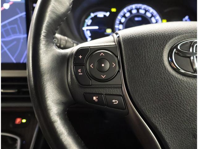 エスクァイア ハイブリッドＧｉ　プレミアムパッケージ　地上デジタル　衝突被害軽減　ＬＥＤライト　Ｂカメラ　クルコン　スマートキー　メモリナビ　ナビ＆ＴＶ　ＡＣ１００Ｖ　キーレス　盗難防止装置　ＤＶＤ再生　ＡＢＳ　３列シート　ＥＴＣ　記録簿有　アルミ（7枚目）