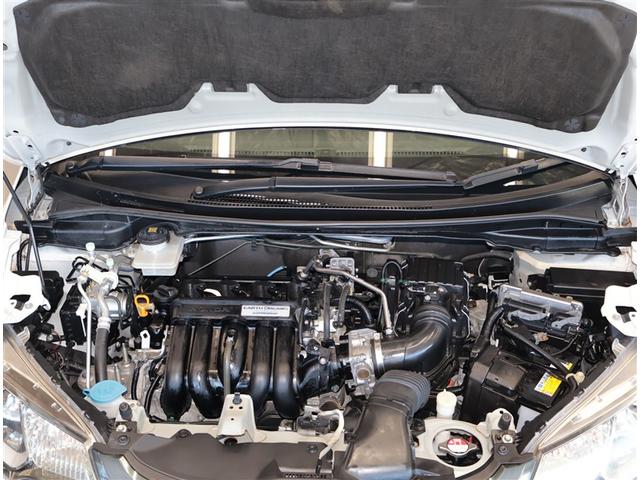 フィットハイブリッド Ｓパッケージ　点検記録簿　フルフラット　アルミ　サイドエアバック　メモリナビ　リアカメラ　ＶＳＡ　クルコン　地デジＴＶ　イモビライザー　パワーウィンドウ　スマキー　ＤＶＤ再生　ナビＴＶ　ＥＴＣ付　ＡＵＸ　パワステ（18枚目）