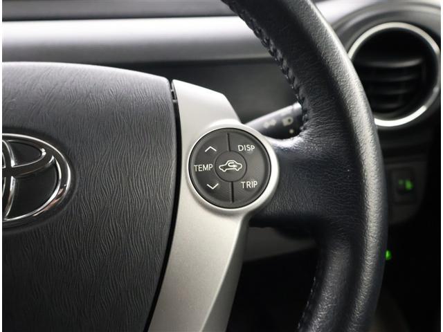 アクア G バックモニタ セキュリティー メンテナンスノート デュアルエアバック ナビTV パワーウィンドウ ESC ATエアコン ABS パワーステアリング 運転席エアバッグ キーレススタートシステム ETC(15枚目)