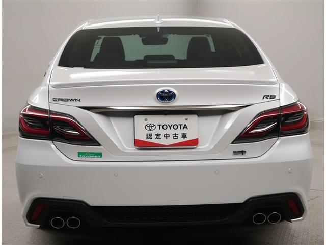 クラウンハイブリッド ＲＳ　リミテッドＩＩ　地デジＴＶ　横滑り防止装置　盗難防止装置　電動パワーシート　本革シート　エアバッグ　ＬＥＤヘッド　オートクルーズ　バックモニター　ナビＴＶ　ＤＶＤ　ＡＢＳ　スマートキー　エアコン　点検記録簿　キーレス（2枚目）