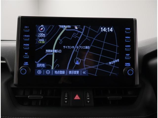 RAV4 ハイブリッドG 衝突被害軽減装置 AC100V電源 バックモニター 整備記録簿 地デジTV LEDヘッドライト スマキー 電動シ-ト AWD TVナビ パワステ 横滑り防止装置 クルコン AAC カーテンエアバック(10枚目)