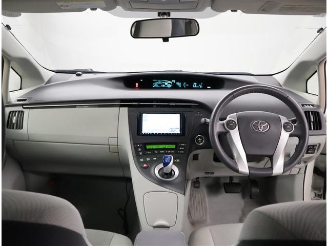 プリウス S LEDエディション AUX端子 フルオートエアコン ナビTV 地デジTV スマートキープッシュスタート AW 点検記録簿 パワーウィンドー Bカメ Wエアバッグ イモビ ETC車載器 エアバック サイドエアバック ABS(5枚目)