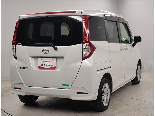 ルーミー Ｇ　追突軽減ブレーキ　パワステ　フルフラット　Ａストップ　ＬＥＤライト　Ｒカメラ　記録簿付　横滑り防止システム　ウォークスルー　エアバック　セキュリティーアラーム　パワーウィンドウ　運転席助手席エアバック（3枚目）