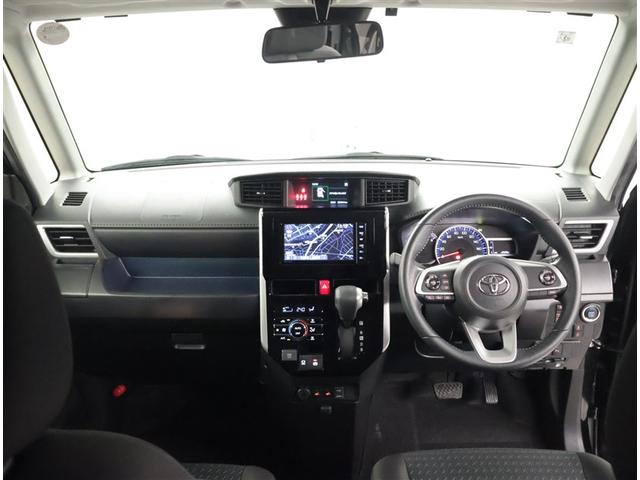 ルーミー カスタムＧ－Ｔ　助手席エアバック　両側オートスライドドア　スマートキープッシュスタート　ＬＥＤライト　横滑り防止機能　クルコン　点検記録簿　ＥＴＣ付　アルミホイール　フルフラット　キーレス　ＤＶＤ　ナビ＆ＴＶ　ＡＢＳ（5枚目）