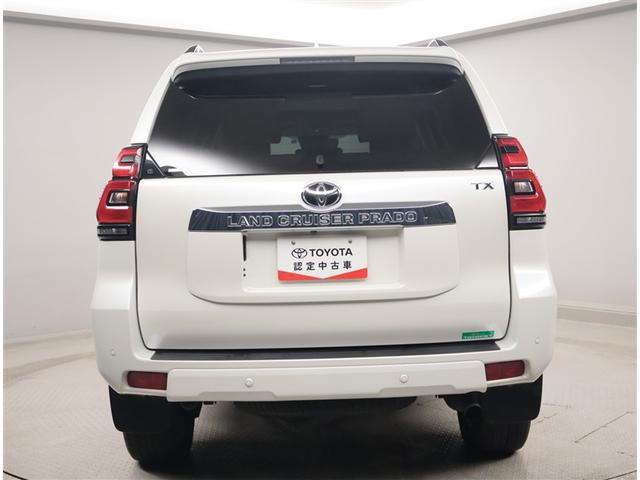 ランドクルーザープラド ＴＸ　Ｌパッケージ　リアカメラ　スマートキ　盗難防止　キーレスエントリー　ＥＴＣ装備　３列席　寒冷地　エアコン　ＬＥＤランプ　レザー　アルミホイール　パートタイム４ＷＤ　横滑り防止システム　フルＴＶ　電動パワーシート（2枚目）