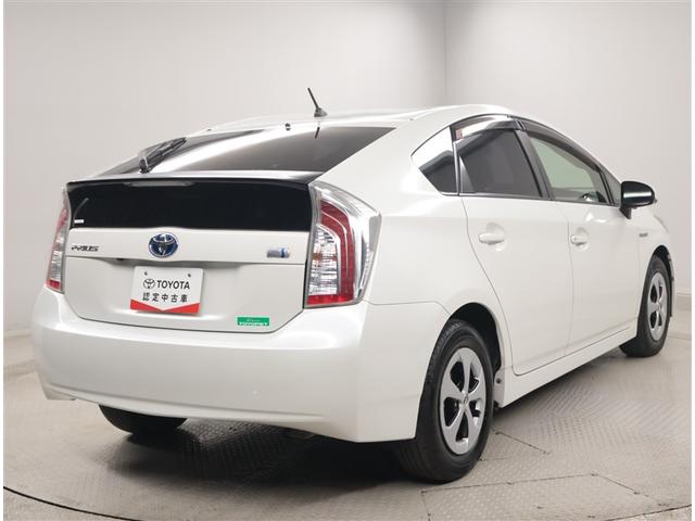 プリウス Ｇ　フルフラットシート　Ｒカメラ　スマ－トキ－　パワーステアリング　エアバック　ナビ＆ＴＶ　電動パワーシート　サイドエアバック　ＡＡＣ　整備記録簿　クルコン　ＥＴＣ付　イモビライザー　ＡＷ　ＥＳＣ　ＡＢＳ（3枚目）