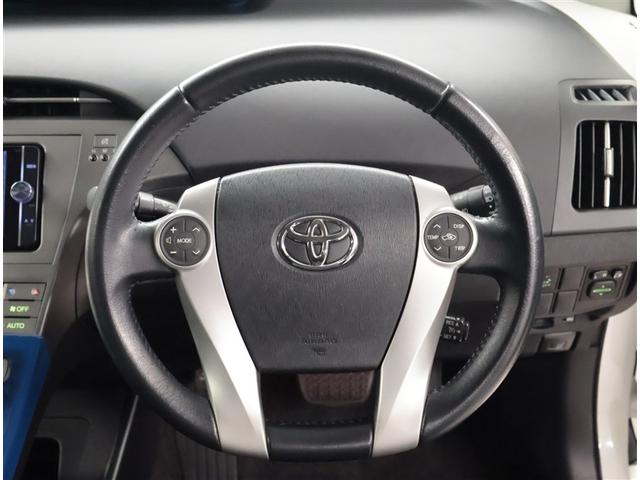 プリウス Ｇ　フルフラットシート　Ｒカメラ　スマ－トキ－　パワーステアリング　エアバック　ナビ＆ＴＶ　電動パワーシート　サイドエアバック　ＡＡＣ　整備記録簿　クルコン　ＥＴＣ付　イモビライザー　ＡＷ　ＥＳＣ　ＡＢＳ（6枚目）