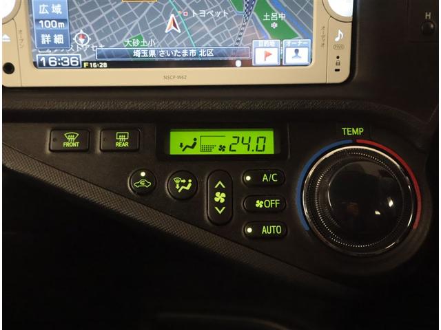 アクア Ｇ　バックモニタ　セキュリティー　メンテナンスノート　デュアルエアバック　ナビＴＶ　パワーウィンドウ　ＥＳＣ　ＡＴエアコン　ＡＢＳ　パワーステアリング　アルミ　運転席エアバッグ　キーレススタートシステム（10枚目）