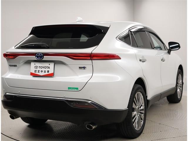 ハリアーハイブリッド Ｚ　レザーパッケージ　地デジ　横滑防止　盗難防止システム　Ｂモニター　革　ＬＥＤライト　パワーウィンドウ　クルコン　スマートキ－　助手席エアバック　パワーシート　エアバッグ　点検記録簿　オートエアコン　ナビＴＶ　ＥＴＣ（3枚目）