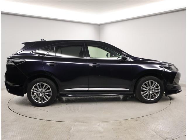 ハリアー プレミアム　エアロ付　大型サンルーフ　カーテンエアバッグ　クルーズＣ　Ｂカメラ　電動パワーシート　ＬＥＤライト　メモリナビ　横滑り防止機能　オートエアコン　Ａストップ　エアバッグ　ＡＷ　ＤＶＤ再生可　ナビ＆ＴＶ（4枚目）