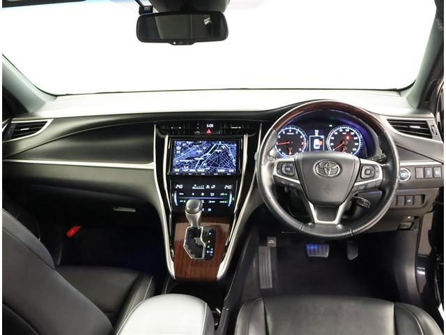 ハリアー プレミアム　エアロ付　大型サンルーフ　カーテンエアバッグ　クルーズＣ　Ｂカメラ　電動パワーシート　ＬＥＤライト　メモリナビ　横滑り防止機能　オートエアコン　Ａストップ　エアバッグ　ＡＷ　ＤＶＤ再生可　ナビ＆ＴＶ（5枚目）