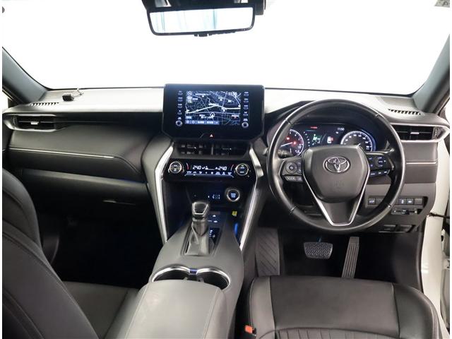 ハリアー Ｇ　衝突回避ブレーキ　ＡＵＸ接続　セキュリティーアラーム　ＡＡＣ　バックモニタ－　記録簿有　横滑防止装置　ＬＥＤランプ　スマキー　キーフリー　ＡＷ　ＥＴＣ車載器　ＰＳ　パワーウインドウ　ナビ　パワ－シ－ト（5枚目）