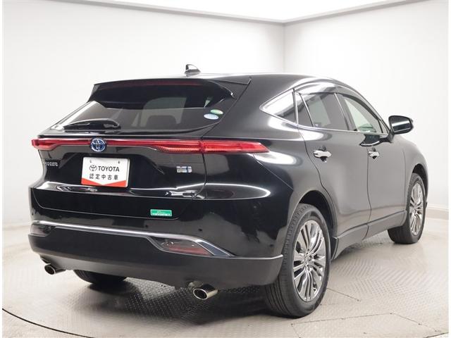 ハリアーハイブリッド Ｚ　レザーパッケージ　地デジ　横滑防止　盗難防止システム　Ｂモニター　革　ＬＥＤライト　パワーウィンドウ　クルコン　スマートキ－　助手席エアバック　パワーシート　エアバッグ　点検記録簿　オートエアコン　ナビＴＶ　ＥＴＣ（3枚目）